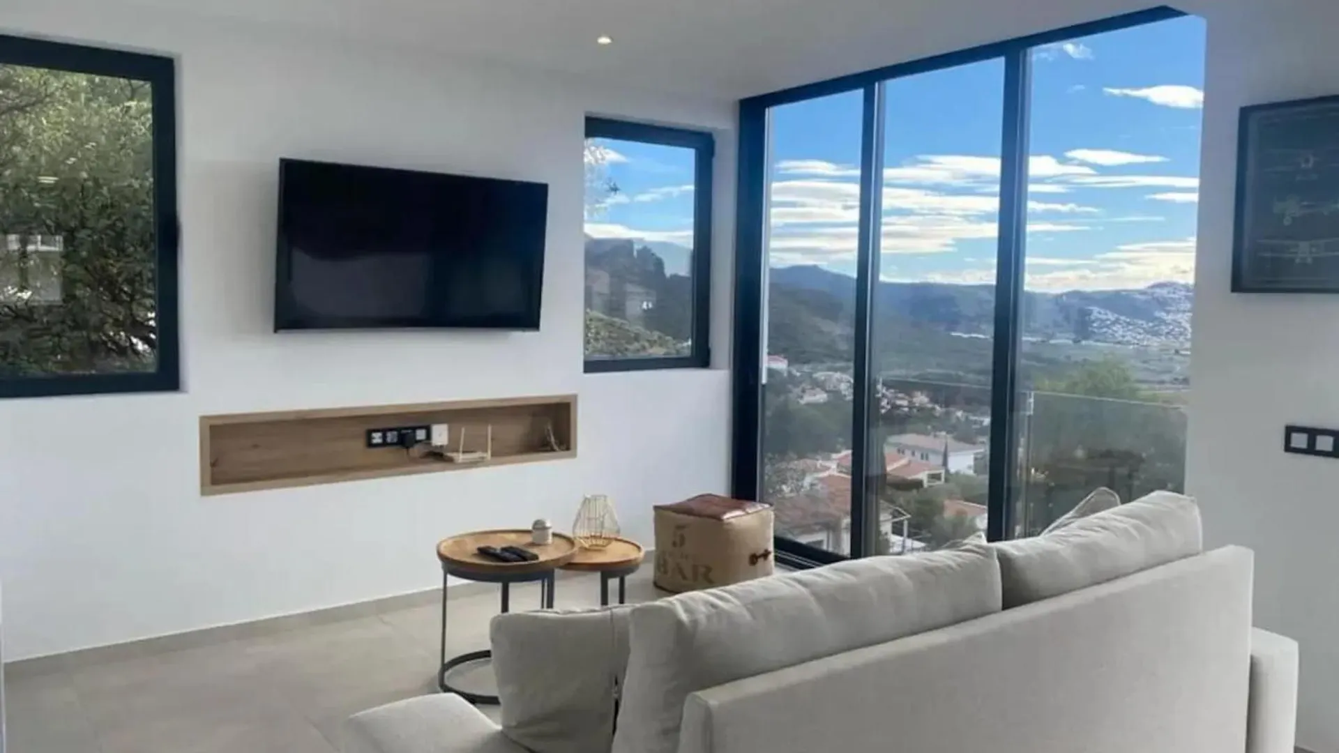 Modern House With City View In El Mas Fumats Selva de Mar